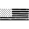Weathered American Flag Decal / Sticker 100