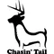Chasing Tail Deer Decal / Sticker 02