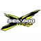 Yellow Team Sea-Doo Decal / Sticker 30