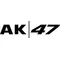 AK-47 Lettering Decal / Sticker B