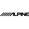 Alpine Decal / Sticker 06