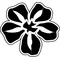 Dove Flower Decal / Sticker 07