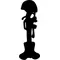 Fallen Soldier Cross Decal / Sticker 01
