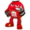 Red NASCAR M&M Decal / Sticker 45