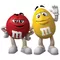 Red and Yellow M&M Decal / Sticker 58