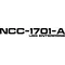 Star Trek NCC-1701-A Decal / Sticker 02