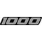 Can-Am 1000 Decal / Sticker c