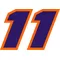 11 Race Number Decal / Sticker D