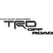 TRD Off-Road Decal / Sticker 33