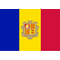 Andorra Flag Decal / Sticker 01