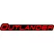 Red Can-Am Outlander Decal / Sticker 07