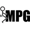 Fuck MPG Stick Figure Decal / Sticker 01