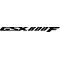 Suzuki GSXF 600 Decal / Sticker 02