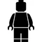 Lego Man Decal / Sticker 05