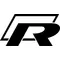 Rally Car R Decal / Sticker 02