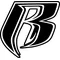 Ruff Ryders Black and White Decal / Sticker 11