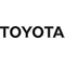 Simulated Beveled Toyota Lettering Decal / Sticker 05