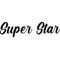Super Star Decal / Sticker 01