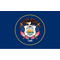 Utah State Flag Decal / Sticker 01