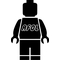 AFOL Lego Man Decal / Sticker 06