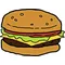 Bob's Burgers Burger Decal / Sticker 14