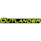 Yellow Can-Am Outlander Decal / Sticker 11