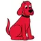 Clifford Big Red Dog Decal / Sticker 07