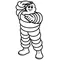 Michelin Man Decal / Sticker 21