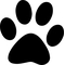 Paw Print Decal / Sticker 51