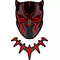Red Black Panther Decal / Sticker 18