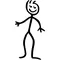 Stick Figure Son Decal / Sticker 01