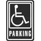 Handicapped Sign Decal / Sticker 03