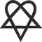 Heartagram Decal / Sticker 01