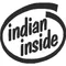 Indian Inside Decal / Sticker