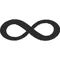 Infinity Symbol Decal / Sticker 01