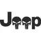 Jeep Skulls Decal / Sticker 02