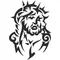 Jesus Tribal Decal / Sticker