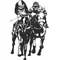 Jockey Decal / Sticker 02