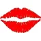 Lips Decal / Sticker 01