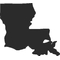 Louisiana Decal / Sticker 01