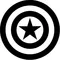 Captain America Shield Decal / Sticker 12