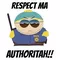 Cartman Respect Ma Authoritah Decal / Sticker 06