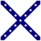 Rebel / Confederate Flag Decal / Sticker 73