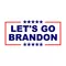 Let's Go Brandon Political Flag Style Decal / Sticker 10