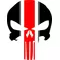 Ohio State Punisher Decal / Sticker 176