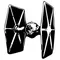 Tie Fighter Decal / Sticker 03