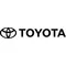 Toyota Lettering and Logo Decal / Sticker 02