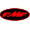 Black and Red FMF Decal / Sticker 07