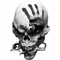 Five Finger Death Punch Skull Decal / Sticker 02