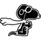 Snoopy Decal / Sticker 05